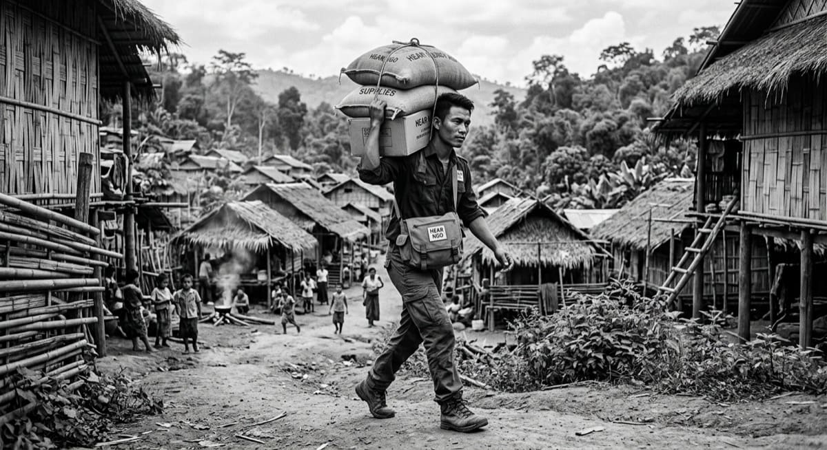 Humanitarian aid and empowerment