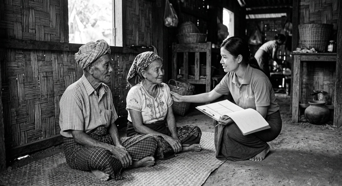 Ethnic minorities receiving support